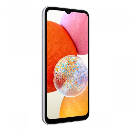 Samsung Galaxy A14 (2023) 4/64Gb Silver, серебряный