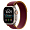 Apple Watch Ultra 4, 49 мм корпус из титана цвета «Natural», ремешок Trail Loop цвета «Burgundy» размера S/M