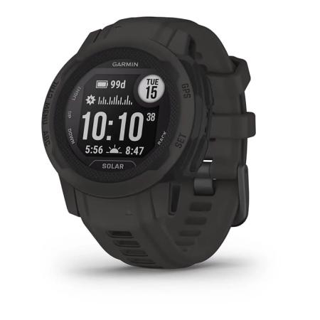 Часы Garmin INSTINCT 2S solar Graphite, черный