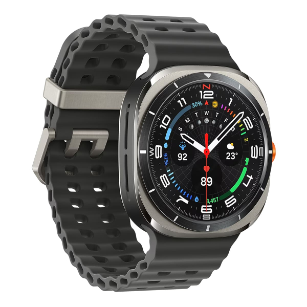Часы Samsung Galaxy Watch Ultra 47 мм Titanium Silver, серебряный титан (2025)