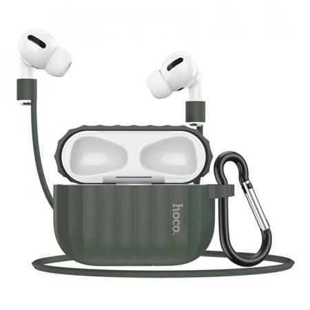 Чехол для AirPods Pro hoco. (WB20) Зеленый Чехол для AirPods Pro hoco. (WB20) Зеленый