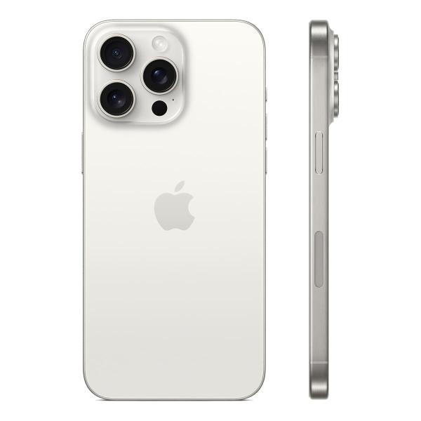 Apple iPhone 15 Pro Max 256Gb eSIM White Titanium, белый титан Apple iPhone 15 Pro Max 256Gb eSIM White Titanium, белый титан