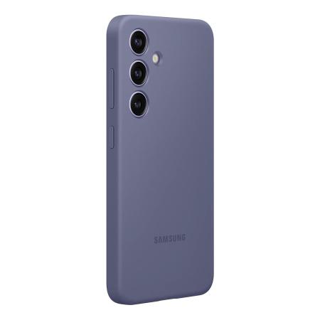 Чехол Silicone Case v2 для Samsung Galaxy S24 Фиолетовый