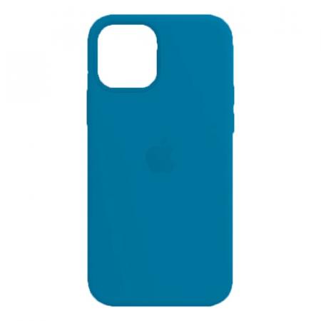 Чехол Silicone Case для Apple iPhone 12/12 Pro Blue, синий