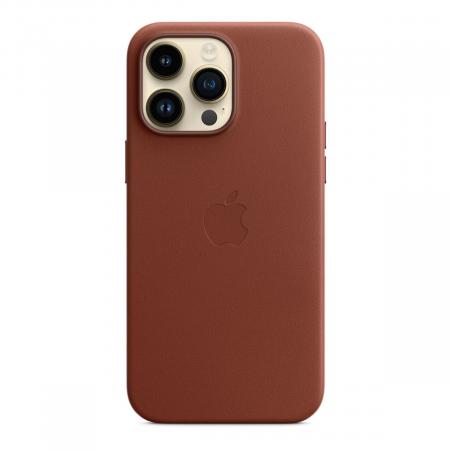 Чехол Leather Case MagSafe для Apple iPhone 14 Pro Max «Umber» Чехол Leather Case MagSafe для Apple iPhone 14 Pro Max «Umber»