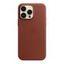 Чехол Leather Case MagSafe для Apple iPhone 14 Pro Max «Umber» Чехол Leather Case MagSafe для Apple iPhone 14 Pro Max «Umber»
