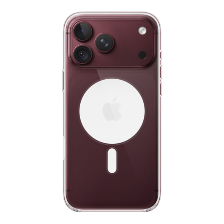 Чехол для iPhone 18 Pro/17 Pro с MagSafe Clear Case Прозрачный