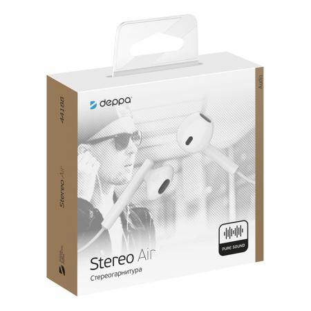 Наушники Deppa Stereo Air (44188) Белый