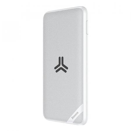 Внешний аккумулятор с функцией беспроводной зарядки Baseus 10000mAh 18W (PPS10-02) Белый
