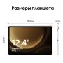 Samsung Galaxy Tab S9 FE+ 12,4" 5G+Wi-Fi 12/256Gb Silver, серебристый