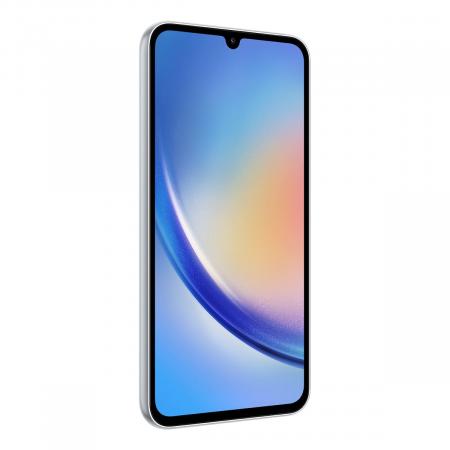 Samsung Galaxy A34 (2023) 8/128Gb Awesome Silver, серебряный