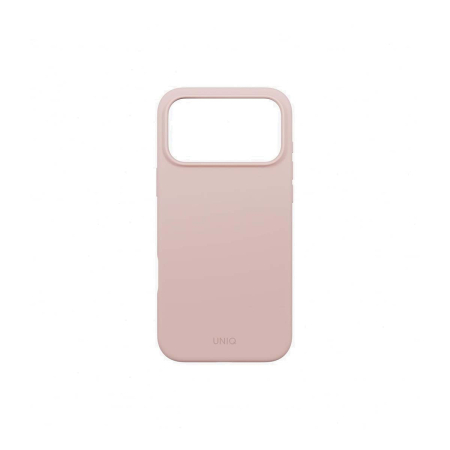 Чехол для iPhone 17 Pro Max с MagSafe UNIQ LINO (IP6.9P(2025)-LINOMBPNK) Blush Pink, розовый Чехол для iPhone 17 Pro Max с MagSafe UNIQ LINO (IP6.9P(2025)-LINOMBPNK) Blush Pink, розовый