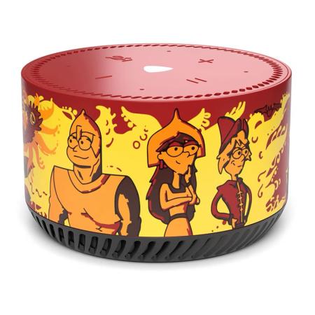 Умная колонка Яндекс.Станция Лайт с рисунком Rainbo Fairy Tale Красный