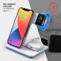 Зарядная станция Deppa 3в1 Charging Stand Neo 20W (24017) White, белый Зарядная станция Deppa 3в1 Charging Stand Neo 20W (24017) White, белый