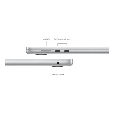 Apple MacBook Air 15" (M3, 8C CPU, 10C GPU, 2024) 24/512Gb SSD (MC9J4) Silver, серебристый Apple MacBook Air 15" (M3, 8C CPU, 10C GPU, 2024) 24/512Gb SSD (MC9J4) Silver, серебристый