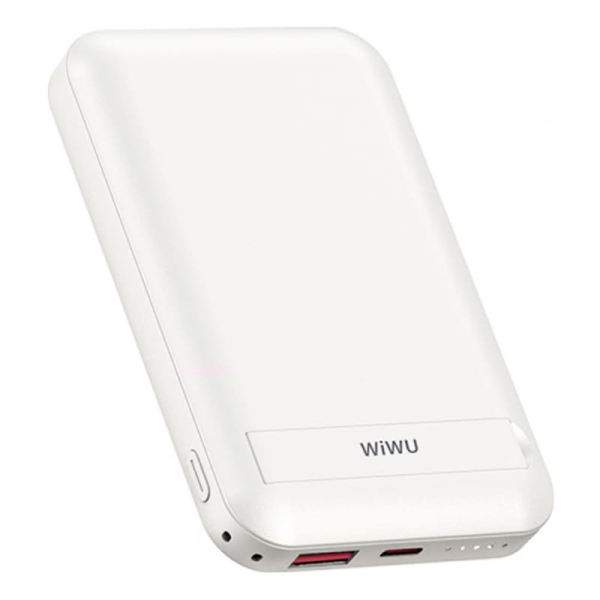 Внешний аккумулятор WiWU Power Bank Snap Cube-SC 10000mAh 22,5 Вт White, белый