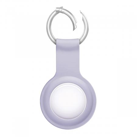 Чехол для Apple AirTag UNIQ Lino Liquid silicone (AIRTAG-LINOLAV) Лавандовый
