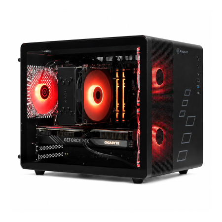 Игровой ПК Raskat Strike 520, AMD Ryzen 5 7500F, NVIDIA RTX 5060Ti 16Gb, 32Gb DDR5, 1Tb SSD, Чёрный