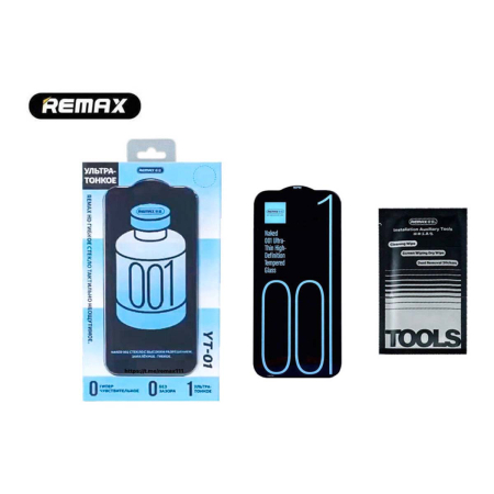 Стекло для iPhone 17/16 Pro REMAX (YT-01) Чёрный