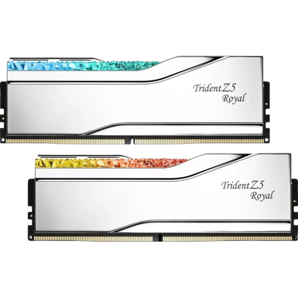 Оперативная память G.SKILL Trident Z5 Royal RGB (F5 7600J3646G16GX2 TR5S) DDR5 32GB 7600MHz CL36 UDIMM 2x16GB RGB