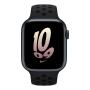Apple Watch Nike Series 8, 45 мм корпус из алюминия цвета «Midnight», ремешок Nike Sport Band размера S/M цвета «Black/Black»