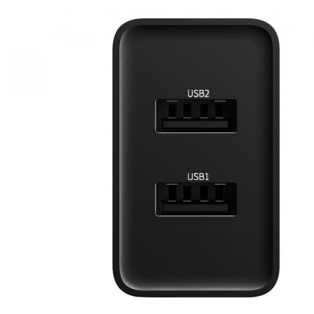 Зарядное устройство Baseus Speed Mini 2 USB-A 10,5 Вт TC-012 (CCFS-R01), черный