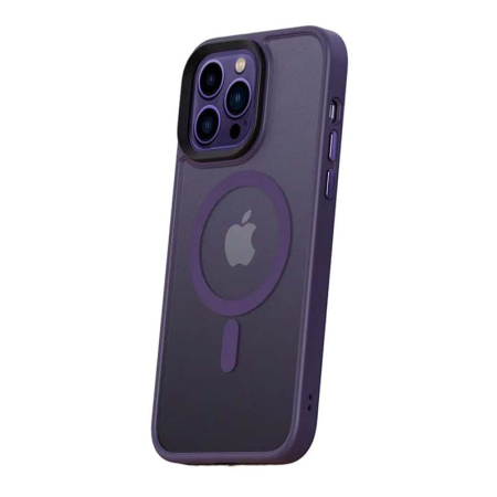 Чехол DFANS Design be different с Magsafe для Apple iPhone 14 Pro Max Фиолетовый