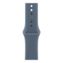 Apple Watch SE 3 (2025), 44 мм корпус из алюминия цвета «Starlight», ремешок Sport Band размера S/M цвета «Anchor Blue»