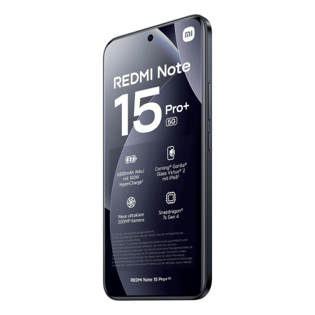 Xiaomi Redmi Note 15 Pro+ 5G 16/512Gb Midnight Black, чёрный