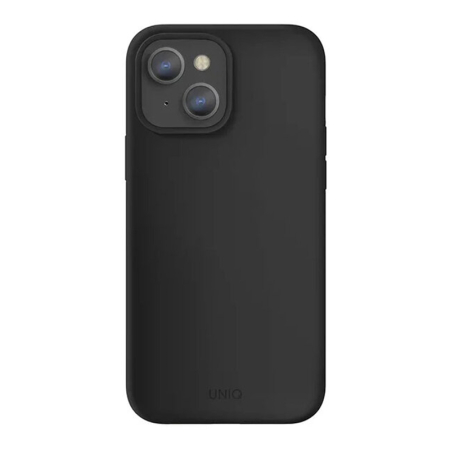Чехол для iPhone 13 UNIQ Lino (IP6.1HYB(2021)-LINOBLK) Черный