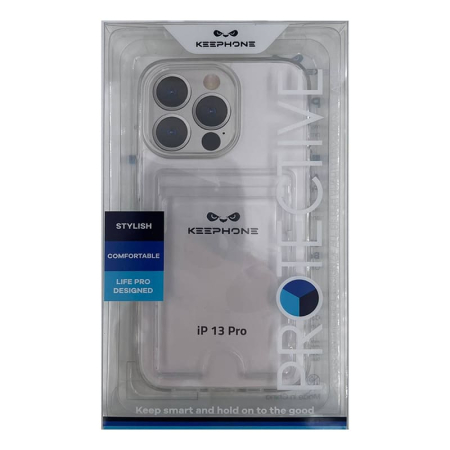 Чехол KEEPHONE для Apple iPhone 13 Pro Прозрачный Чехол KEEPHONE для Apple iPhone 13 Pro Прозрачный