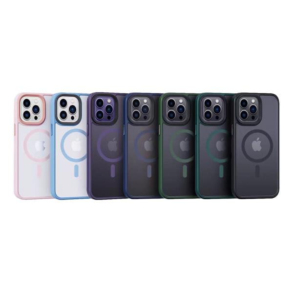 Чехол DFANS Design be different с Magsafe для Apple iPhone 13 Зеленый