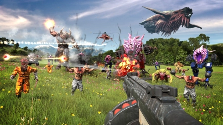 Цифровая версия игры Serious Sam 4 для Sony PlayStation 5, русские субтитры