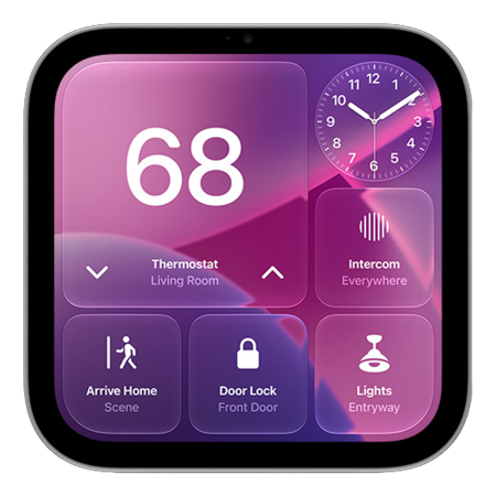 Apple HomeView (настенное крепление) Space Gray, «серый космос»