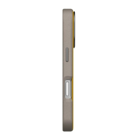 Чехол для iPhone 17 Pro с MagSafe UNIQ DS LYDEN (IP6.3P(2025)-LDSCYELFGRY) Желто-серый