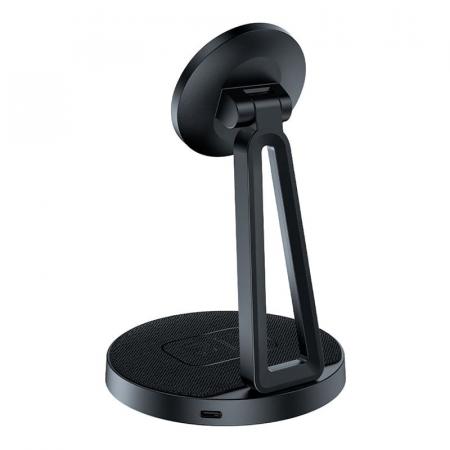 Беспроводное зарядное устройство ACEFAST E8 2в1 Black, черный