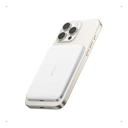 Внешний аккумулятор Anker Nano Power Bank (5K, Slim), белый