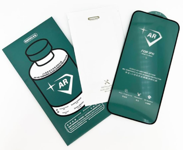 Стекло для iPhone 15 Pro REMAX AR-Anti Reflection HD Tempered Glass 6.1" (GL-86)