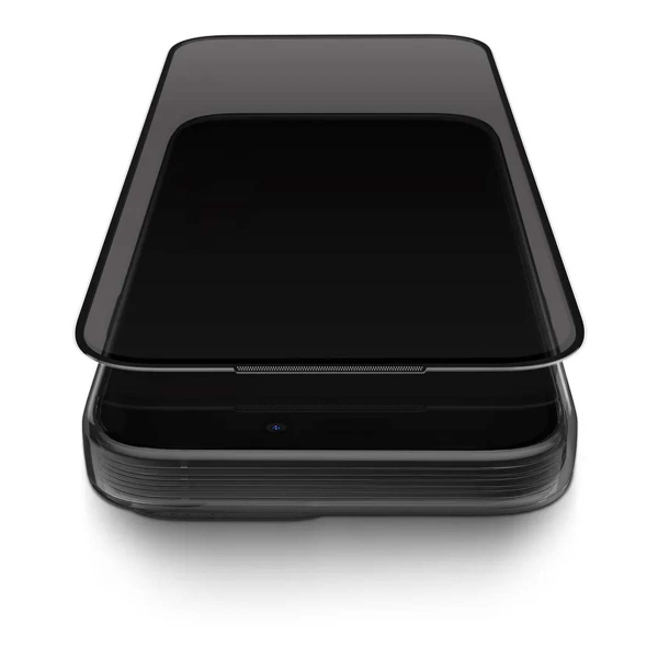 Стекло нанокерамическо для iPhone 17 Pro Max UNIQ +installer (IP6.9P(2025)-XENONPRI) Чёрный