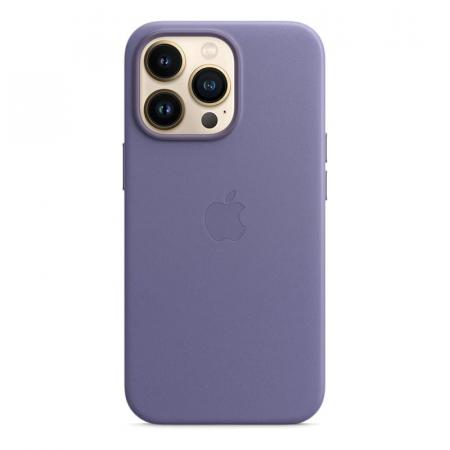 Чехол Leather Case MagSafe для Apple iPhone 13 Pro, кожа, «сиреневая глициния» Чехол Leather Case MagSafe для Apple iPhone 13 Pro, кожа, «сиреневая глициния»