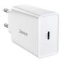 Зарядное устройство Baseus Speed Mini QC Quick Charger USB Type-C 20 Вт CCFS-SN02 (TC-012PD20-x), белый