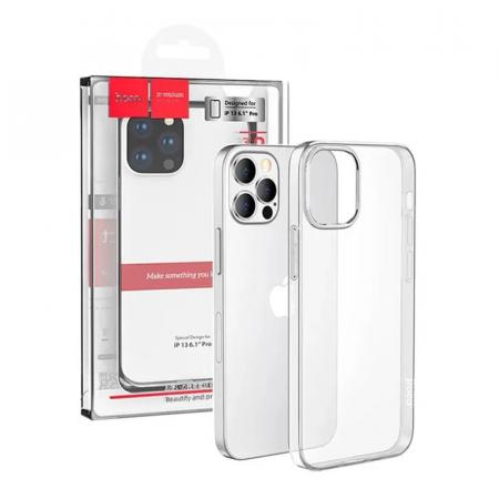 Чехол hoco. Creative Case силиконовый ультратонкий для Apple iPhone 13 Pro Max Белый Чехол hoco. Creative Case силиконовый ультратонкий для Apple iPhone 13 Pro Max Белый