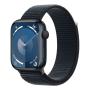 Apple Watch Series 9, 45 мм корпус из алюминия цвета «Midnight», ремешок Sport Loop цвета «Midnight»
