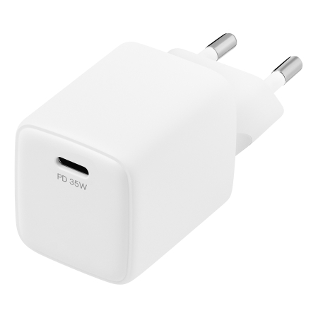 Зарядное устройство uBear Bridge USB Type-C 35Вт Белый