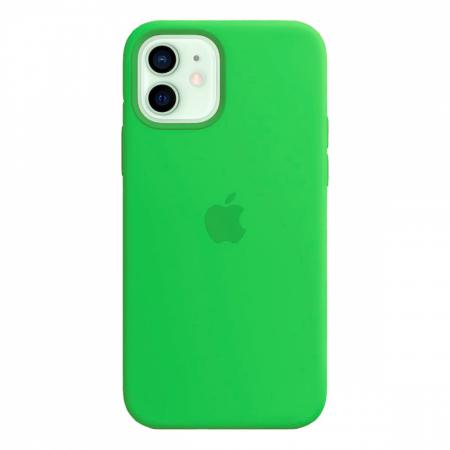 Чехол Silicone Case для Apple iPhone 12 mini Green, зеленый