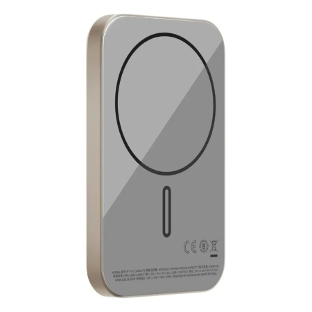 Внешний аккумулятор MOMAX Q.MAG X Ultra Slim Magnetic Wireless Battery Pack Титан