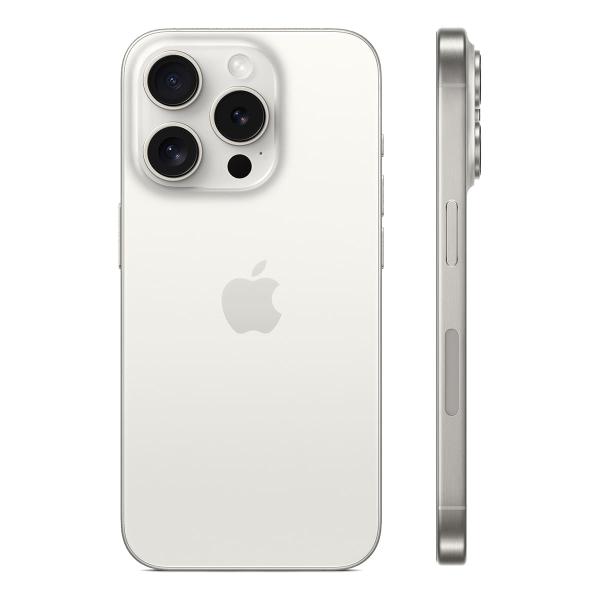 Apple iPhone 15 Pro 256Gb White Titanium, белый титан