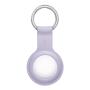 Чехол для Apple AirTag UNIQ Lino Liquid silicone (AIRTAG-LINOLAV) Лавандовый