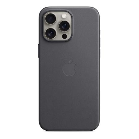 Чехол FineWoven Case для Apple iPhone 15 Pro Max с MagSafe Black, черный